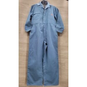 Vintage Ben Davis Coveralls Men's 46R Blue Gorilla Workwear Union Made USA